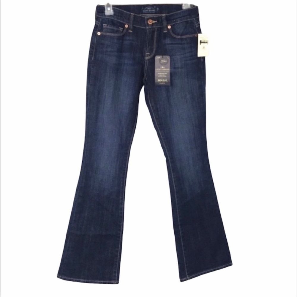 Lucky Brand Sofia Dark Wash Boot Cut Jeans NWT Size 0/25